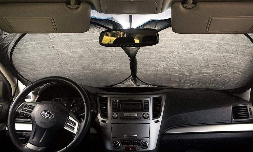 Best windshield sun shade inside car