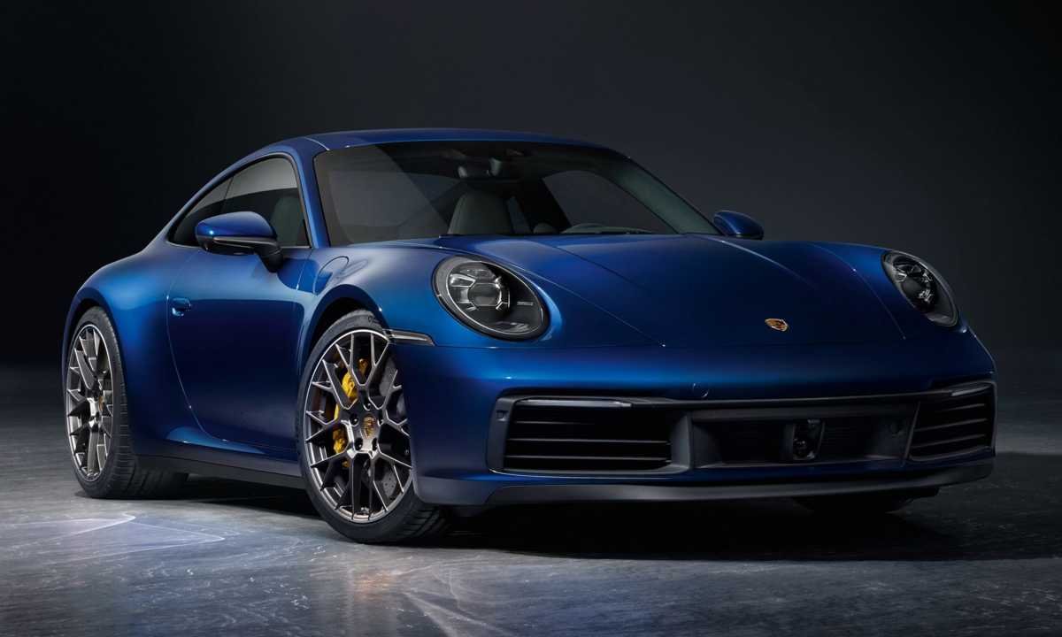 What Is A Coupe-Blue Porsche 911