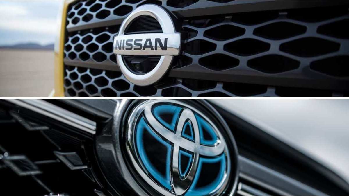 Nissan vs Toyota - Brand Logos
